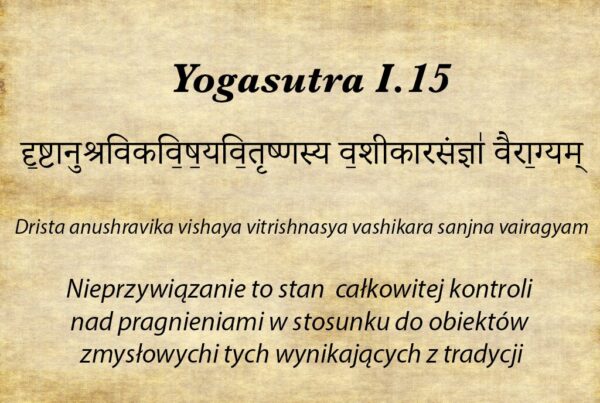 Yogasutra 1.15 vairagya